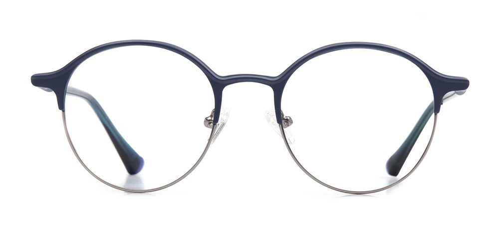 CARETTA CRTTA 7570-C2 Optik Genç,Yetişkin Erkek,Kadın,Unisex Yuvarlak Çerçeveli Metal - 1