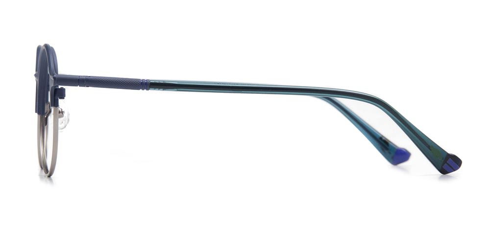 CARETTA CRTTA 7570-C2 Optik Genç,Yetişkin Erkek,Kadın,Unisex Yuvarlak Çerçeveli Metal - 3