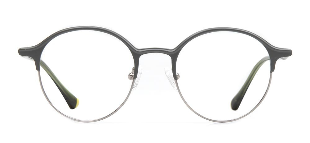 CARETTA CRTTA 7570-C3 Optik Genç,Yetişkin Erkek,Kadın,Unisex Yuvarlak Çerçeveli Metal - 1