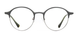 CARETTA CRTTA 7570-C3 Optik Genç,Yetişkin Erkek,Kadın,Unisex Yuvarlak Çerçeveli Metal - CARETTA