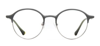 CARETTA CRTTA 7570-C3 Optik Genç,Yetişkin Erkek,Kadın,Unisex Yuvarlak Çerçeveli Metal - CARETTA