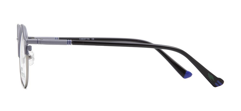 CARETTA CRTTA 7570-C5 Optik Genç,Yetişkin Erkek,Kadın,Unisex Yuvarlak Çerçeveli Metal - 3