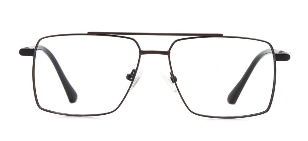 CARETTA CRTTA 7571-C1 Optik Genç,Yetişkin Erkek Köşeli Çerçeveli Metal - 1