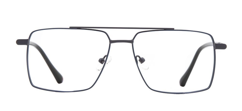 CARETTA CRTTA 7571-C3 Optik Genç Erkek Köşeli Çerçeveli Metal - 1
