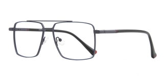CARETTA CRTTA 7571-C3 Optik Genç Erkek Köşeli Çerçeveli Metal - CARETTA (1)