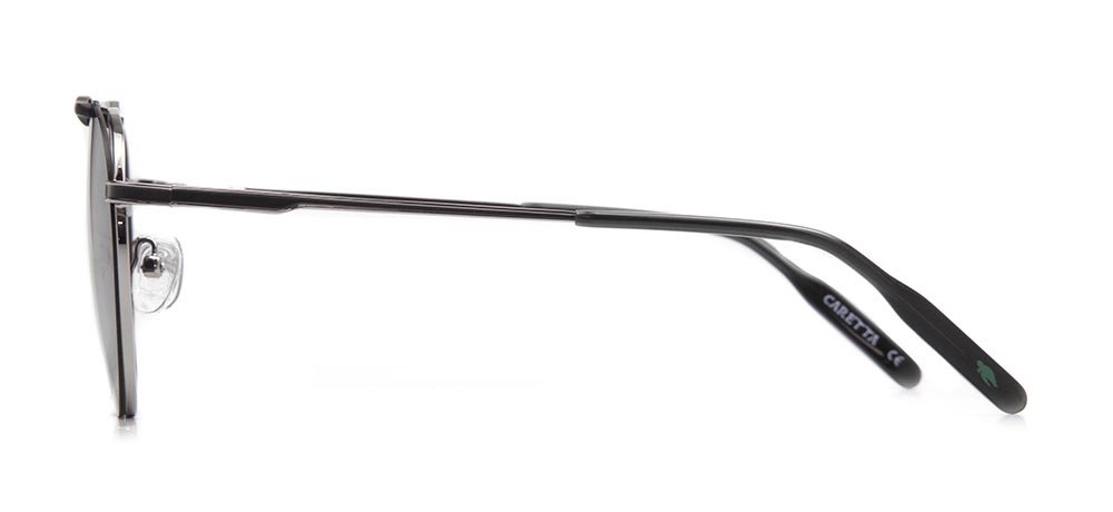 CARETTA CRTTA 7574-C2 Clipon,Optik Genç,Yetişkin Erkek,Kadın,Unisex Oval Çerçeveli Metal - 3