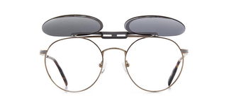 CARETTA CRTTA 7574-C4 Optik,Güneş Genç,Yetişkin Erkek,Kadın,Unisex Oval Çerçeveli Metal - CARETTA