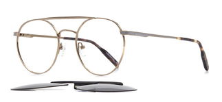 CARETTA CRTTA 7574-C4 Optik,Güneş Genç,Yetişkin Erkek,Kadın,Unisex Oval Çerçeveli Metal - CARETTA (1)