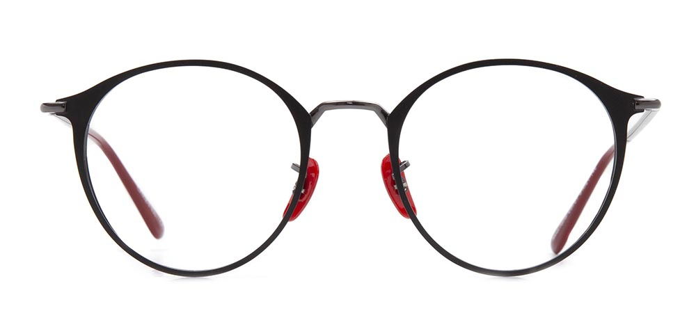 CARETTA CRTTA 7575-C1 Optik Genç Erkek,Kadın,Unisex Oval Çerçeveli Metal - 1