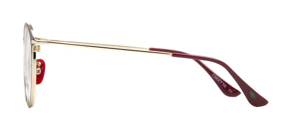 CARETTA CRTTA 7575-C4 Optik Genç Erkek,Kadın,Unisex Oval Çerçeveli Metal - 3