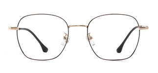 CARETTA CRTTA 7576-C1 Optik Genç Erkek,Kadın,Unisex Köşeli Çerçeveli Metal 