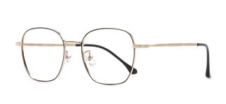 CARETTA CRTTA 7576-C1 Optik Genç Erkek,Kadın,Unisex Köşeli Çerçeveli Metal - CARETTA (1)