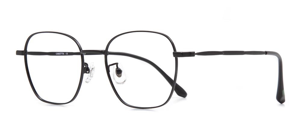 CARETTA CRTTA 7576-C2 Optik Genç Erkek,Kadın,Unisex Köşeli Çerçeveli Metal - 2