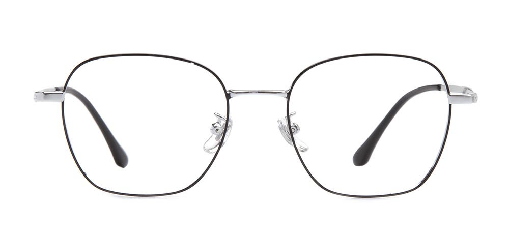 CARETTA CRTTA 7576-C4 Optik Genç Erkek,Kadın,Unisex Köşeli Çerçeveli Metal - 1