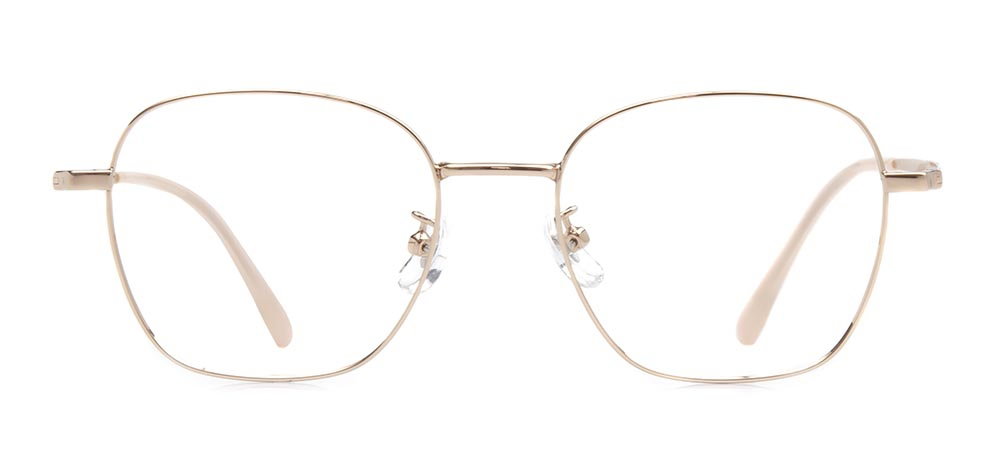 CARETTA CRTTA 7576-C5 Optik Genç Erkek,Kadın,Unisex Köşeli Çerçeveli Metal - 1