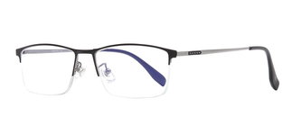 CARETTA CRTTA 7578-C1 Optik Genç Erkek Köşeli Yarım Çerçeveli Metal - CARETTA (1)