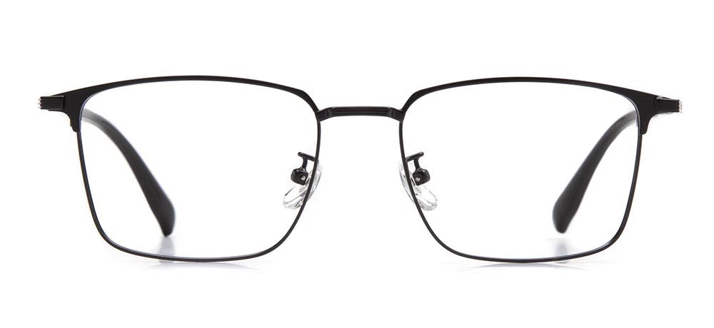 CARETTA CRTTA 7579-C2 Optik Genç Erkek Köşeli Çerçeveli Metal - 1