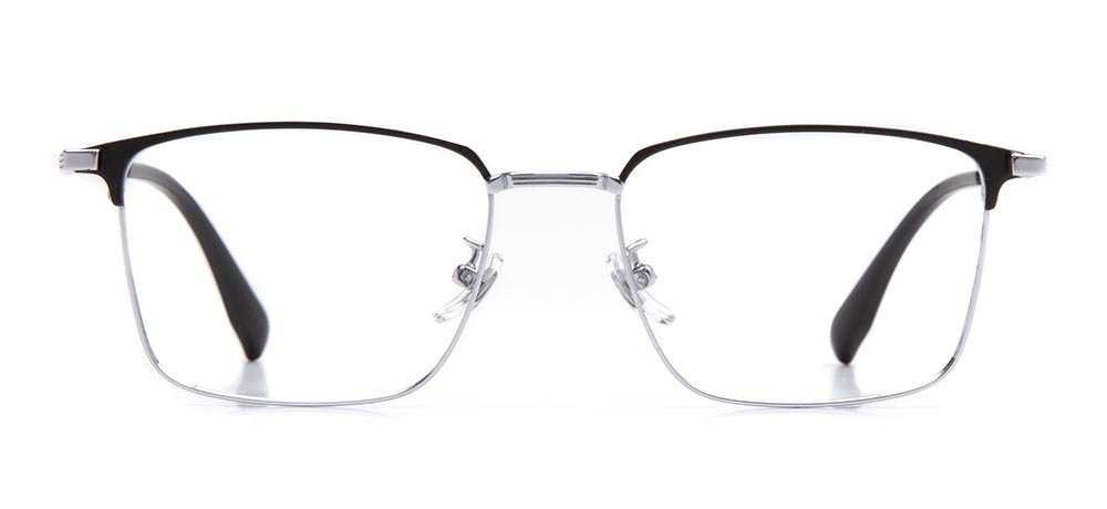 CARETTA CRTTA 7579-C4 Optik Genç Erkek Köşeli Çerçeveli Metal - 1