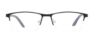 CARETTA CRTTA 7580-C3 Optik Genç Erkek Köşeli Yarım Çerçeveli Metal - CARETTA