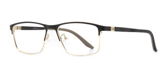 CARETTA CRTTA 7581-C3 Optik Genç Erkek Köşeli Çerçeveli Metal - CARETTA (1)