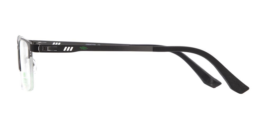 CARETTA CRTTA 7582-C1 Optik Genç Erkek Köşeli Yarım Çerçeveli Metal - 3