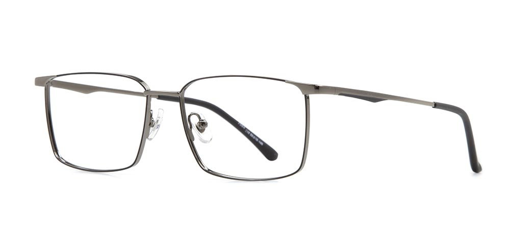 CARETTA CRTTA 7584-C.010 Optik Genç Erkek Köşeli Çerçeveli Metal - 2