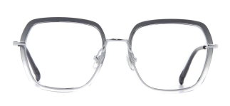 CARETTA CRTTA 7585-C.06 Optik Genç Erkek,Kadın,Unisex Geometrik Çerçeveli Metal - CARETTA