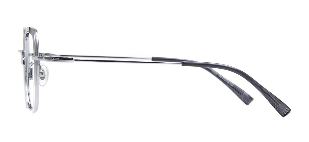 CARETTA CRTTA 7585-C.06 Optik Genç Erkek,Kadın,Unisex Geometrik Çerçeveli Metal - 3