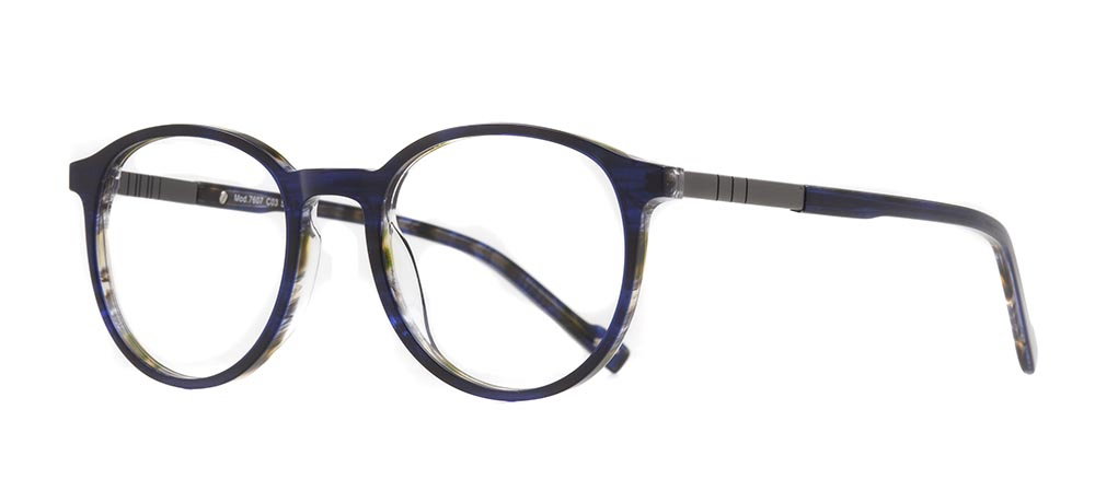 CARETTA CRTTA 7607-C.03 Optik Genç Erkek,Kadın,Unisex Oval Çerçeveli Asetat - 2