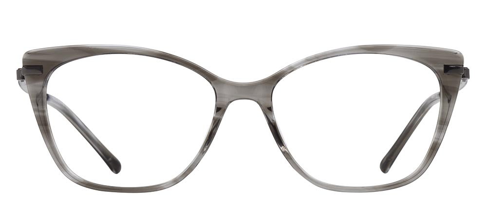CARETTA CRTTA 7612-C.02 Optik Genç Kadın Çekik Çerçeveli Asetat - 1
