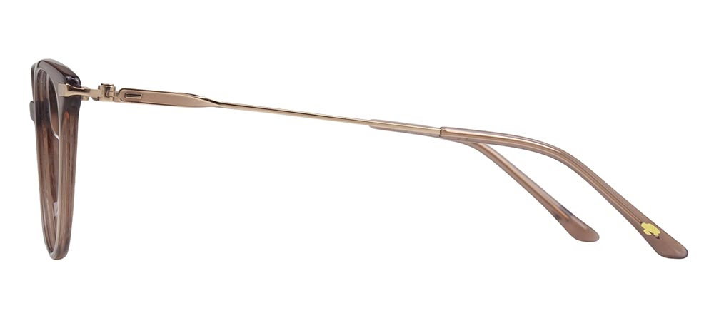 CARETTA CRTTA 7613-C.03 Optik Genç Kadın Oval Çerçeveli Asetat - 3