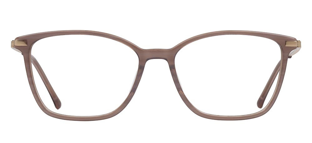 CARETTA CRTTA 7614-C.03 Optik Genç Kadın Köşeli Çerçeveli Asetat - 1