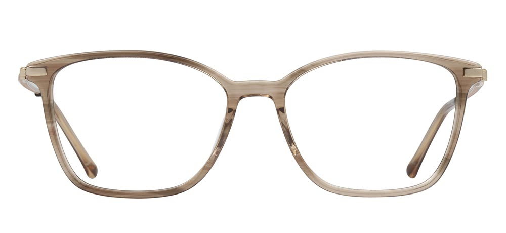 CARETTA CRTTA 7614-C.04 Optik Genç Kadın Köşeli Çerçeveli Asetat - 1
