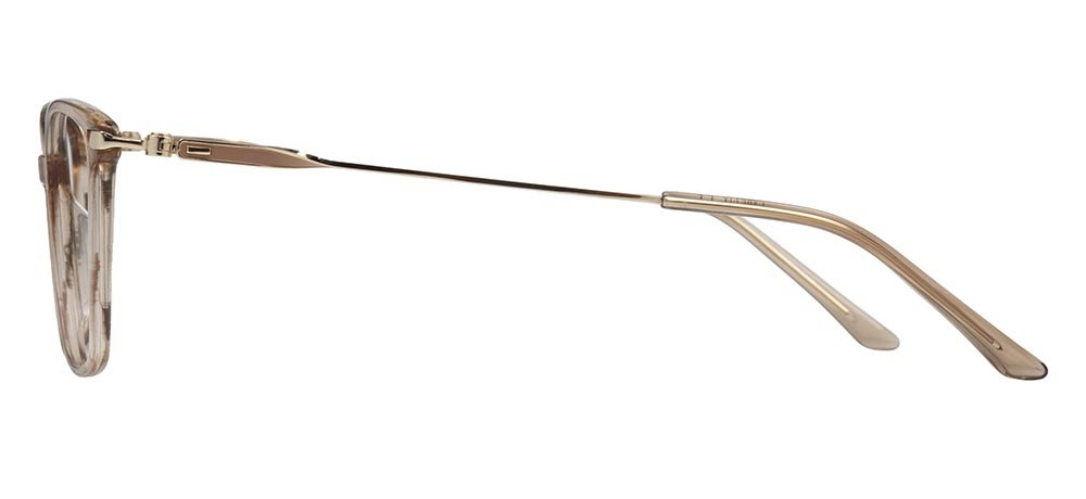 CARETTA CRTTA 7614-C.04 Optik Genç Kadın Köşeli Çerçeveli Asetat - 3