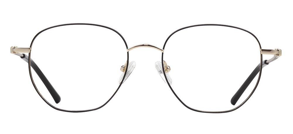 CARETTA CRTTA 7615-C.01 Optik Genç Kadın Köşeli Çerçeveli Titanyum - 1