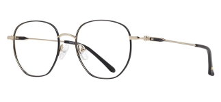 CARETTA CRTTA 7615-C.01 Optik Genç Kadın Köşeli Çerçeveli Titanyum - CARETTA (1)