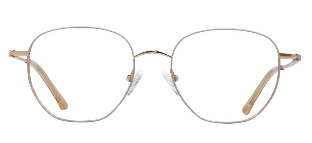 CARETTA CRTTA 7615-C.02 Optik Genç Kadın Köşeli Çerçeveli Titanyum - 1
