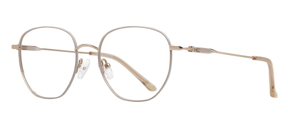 CARETTA CRTTA 7615-C.02 Optik Genç Kadın Köşeli Çerçeveli Titanyum - 2
