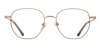 CARETTA CRTTA 7615-C.03 Optik Genç Kadın Köşeli Çerçeveli Titanyum - CARETTA