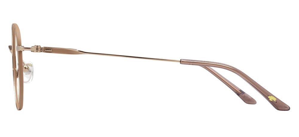 CARETTA CRTTA 7615-C.03 Optik Genç Kadın Köşeli Çerçeveli Titanyum - 3