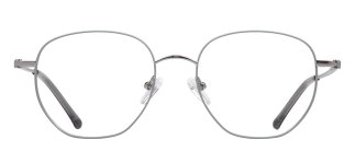CARETTA CRTTA 7615-C.04 Optik Genç Kadın Köşeli Çerçeveli Titanyum - CARETTA