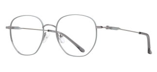 CARETTA CRTTA 7615-C.04 Optik Genç Kadın Köşeli Çerçeveli Titanyum - CARETTA (1)