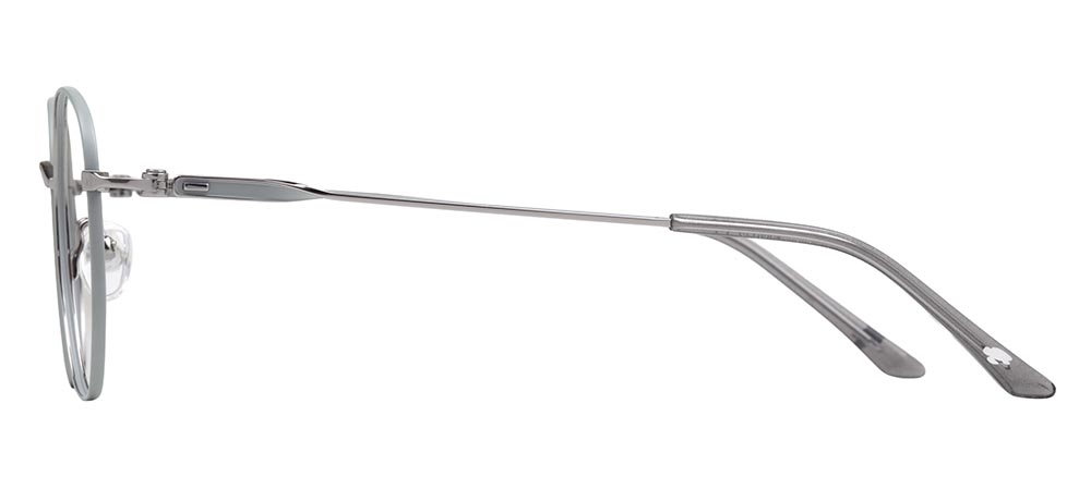 CARETTA CRTTA 7615-C.04 Optik Genç Kadın Köşeli Çerçeveli Titanyum - 3