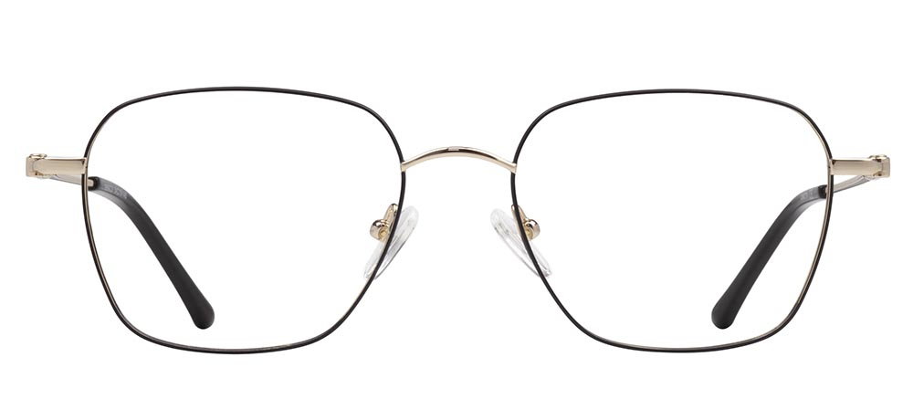 CARETTA CRTTA 7616-C.01 Optik Genç Kadın Köşeli Çerçeveli Titanyum - 1