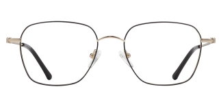CARETTA CRTTA 7616-C.01 Optik Genç Kadın Köşeli Çerçeveli Titanyum - CARETTA