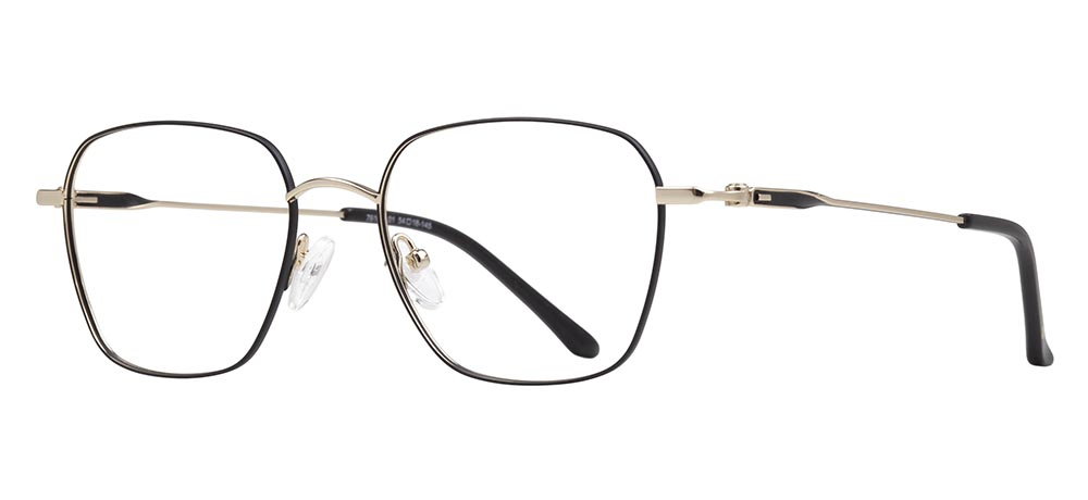CARETTA CRTTA 7616-C.01 Optik Genç Kadın Köşeli Çerçeveli Titanyum - 2