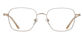 CARETTA CRTTA 7616-C.02 Optik Genç Kadın Köşeli Çerçeveli Titanyum - CARETTA