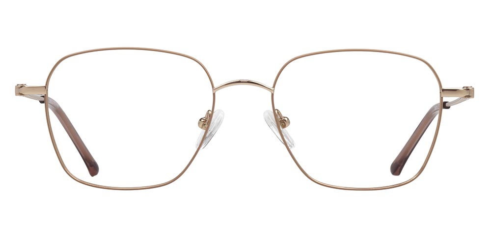 CARETTA CRTTA 7616-C.03 Optik Genç Kadın Köşeli Çerçeveli Titanyum - 1