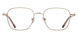 CARETTA CRTTA 7616-C.03 Optik Genç Kadın Köşeli Çerçeveli Titanyum - CARETTA