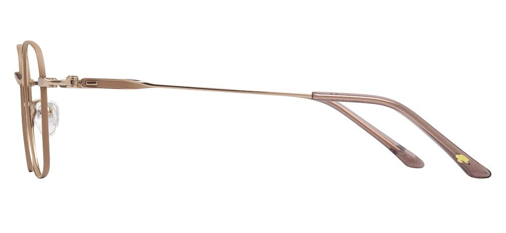 CARETTA CRTTA 7616-C.03 Optik Genç Kadın Köşeli Çerçeveli Titanyum - 3